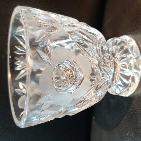 Crystal candy dish with a lid - Picture 2 of 7